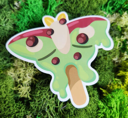 Luna Moth Silly Ice Cream